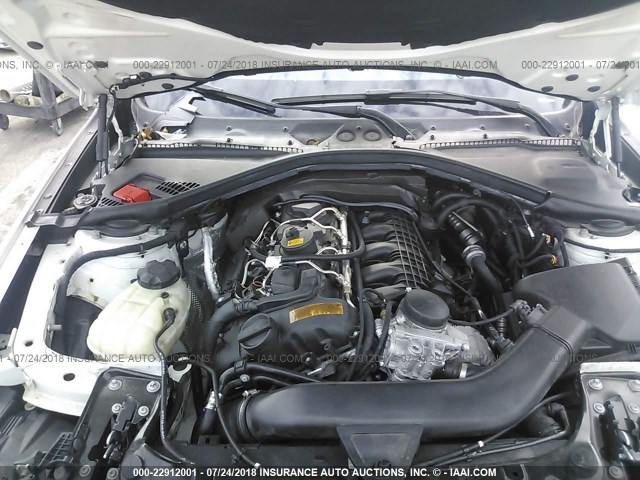 WBA3X9C58ED152786 - 2014 BMW 335 XIGT WHITE photo 10