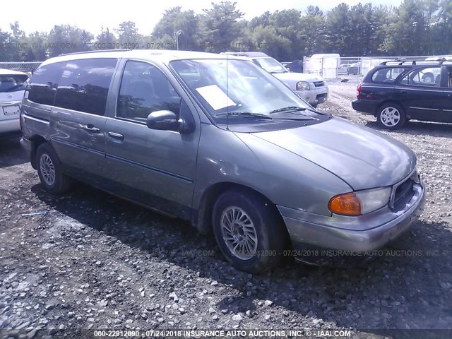 2FMZA5146WBD61268 - 1998 FORD WINDSTAR WAGON GRAY photo 1