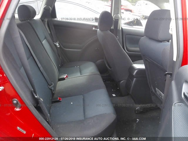 2T1KR32E96C592909 - 2006 TOYOTA COROLLA MATRIX XR RED photo 8