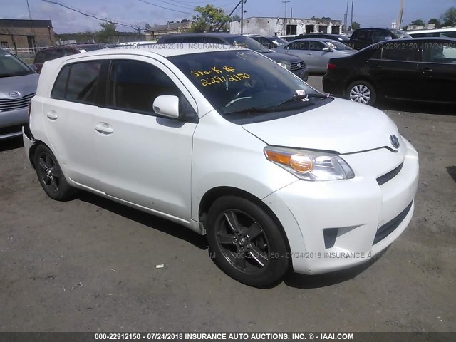 JTKKU4B41C1015408 - 2012 TOYOTA SCION XD WHITE photo 1