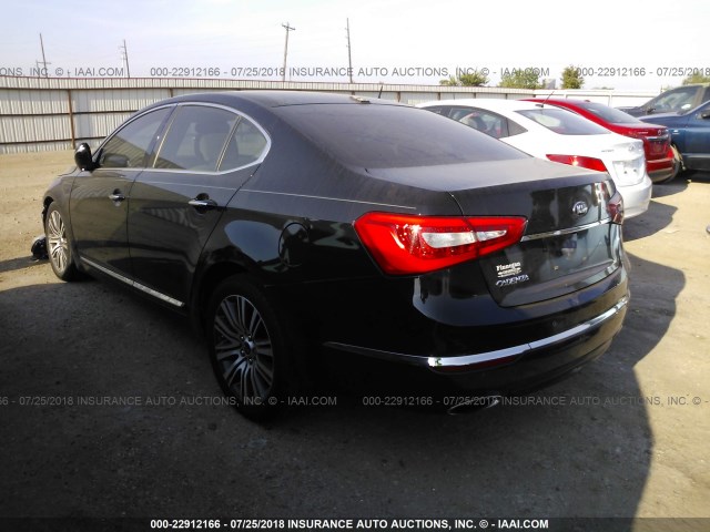 KNALN4D70E5128114 - 2014 KIA CADENZA PREMIUM/LIMITED BEIGE photo 3