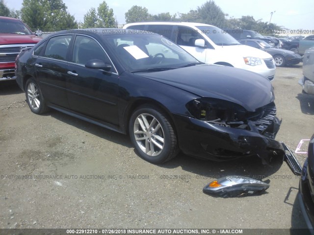 2G1WC5E37E1148152 - 2014 CHEVROLET IMPALA LIMITED LTZ BLACK photo 1