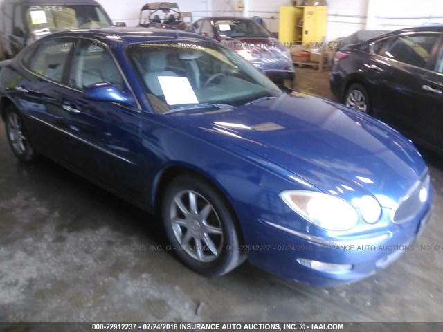 2G4WE567451225932 - 2005 BUICK LACROSSE CXS BLUE photo 1