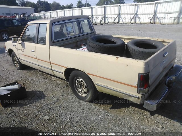 1N6ND06S8FC335711 - 1985 NISSAN 720 KING CAB CREAM photo 3