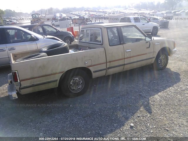 1N6ND06S8FC335711 - 1985 NISSAN 720 KING CAB CREAM photo 4