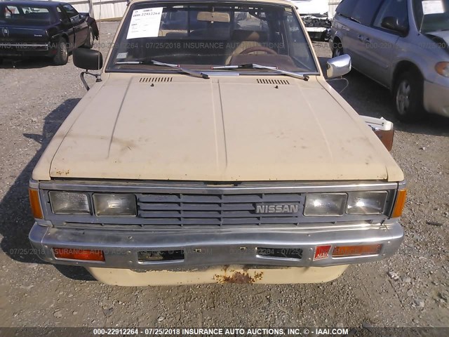 1N6ND06S8FC335711 - 1985 NISSAN 720 KING CAB CREAM photo 6