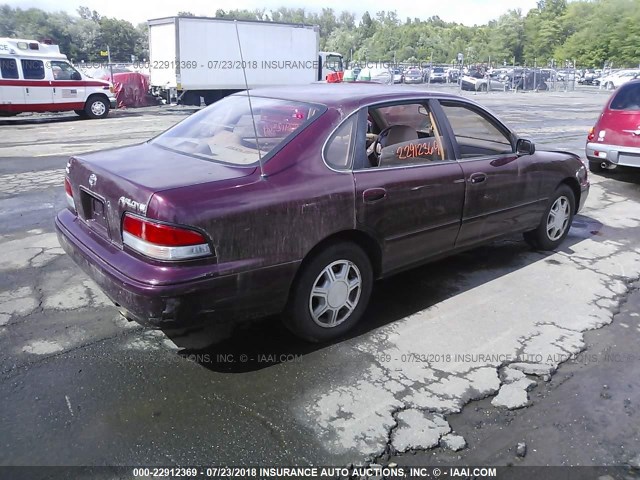 4T1GB11E7SU054850 - 1995 TOYOTA AVALON XLS RED photo 4