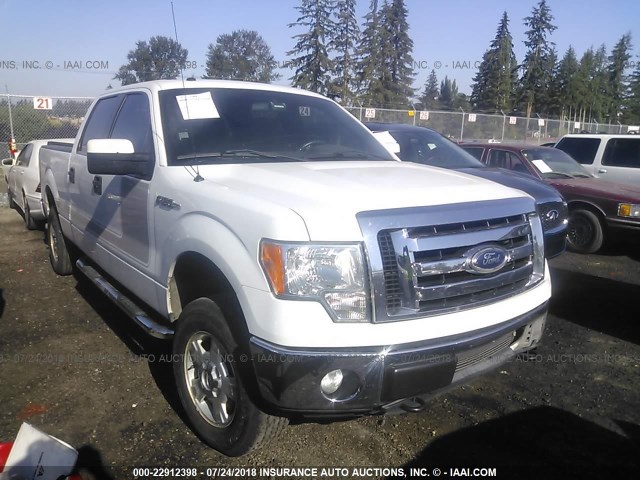 1FTFW1ET2BFB06306 - 2011 FORD F150 SUPERCREW WHITE photo 1