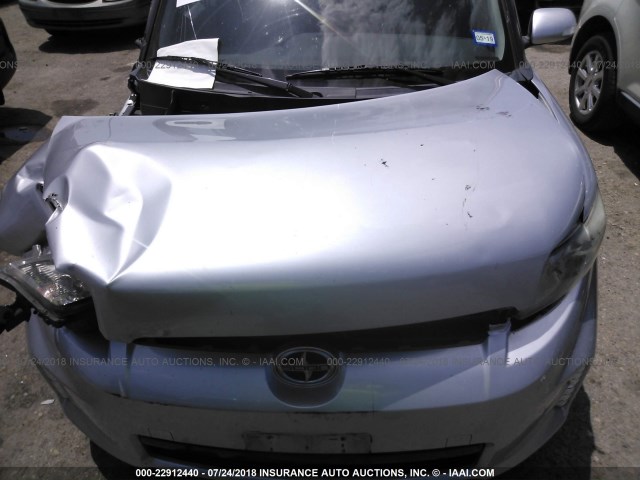 JTLZE4FE6EJ054654 - 2014 TOYOTA SCION XB Gümüş foto 10