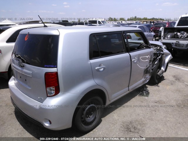 JTLZE4FE6EJ054654 - 2014 TOYOTA SCION XB Gümüş foto 4