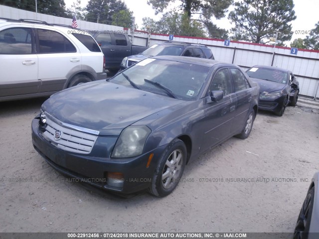 1G6DP577070104661 - 2007 CADILLAC CTS HI FEATURE V6 GREEN photo 2