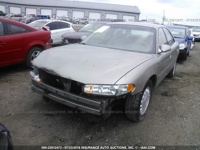 2G4WY55J121300683 - 2002 BUICK CENTURY LIMITED GOLD photo 2