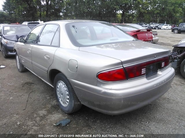 2G4WY55J121300683 - 2002 BUICK CENTURY LIMITED GOLD photo 3