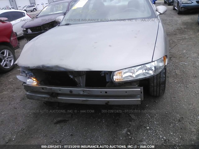 2G4WY55J121300683 - 2002 BUICK CENTURY LIMITED GOLD photo 6