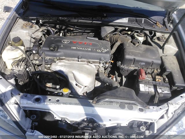 4T1BE30K55U964201 - 2005 TOYOTA CAMRY LE/XLE/SE Gümüş foto 10