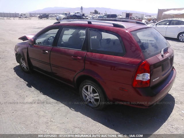 KL5JJ86Z86K289685 - 2006 SUZUKI FORENZA PREMIUM RED photo 3