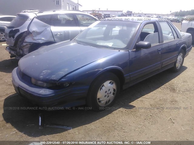 1G3WH52M4SD377104 - 1995 OLDSMOBILE CUTLASS SUPREME SL 蓝色 照片 2