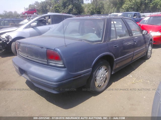 1G3WH52M4SD377104 - 1995 OLDSMOBILE CUTLASS SUPREME SL 蓝色 照片 4