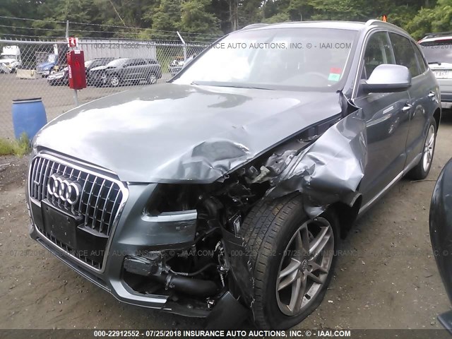 WA1LFAFP7FA005375 - 2015 AUDI Q5 PREMIUM PLUS GRAY photo 2