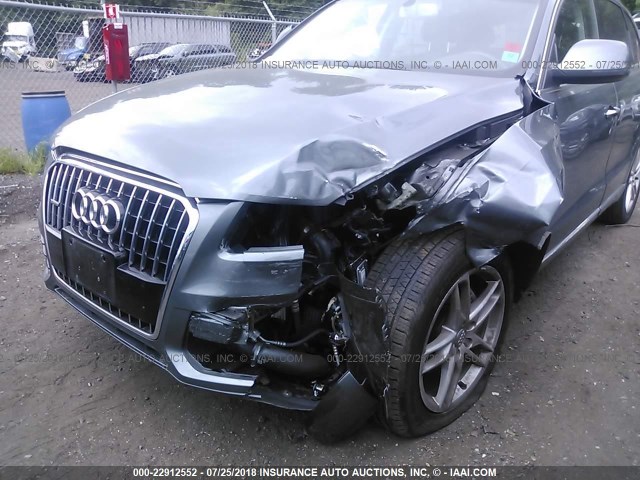 WA1LFAFP7FA005375 - 2015 AUDI Q5 PREMIUM PLUS GRAY photo 6