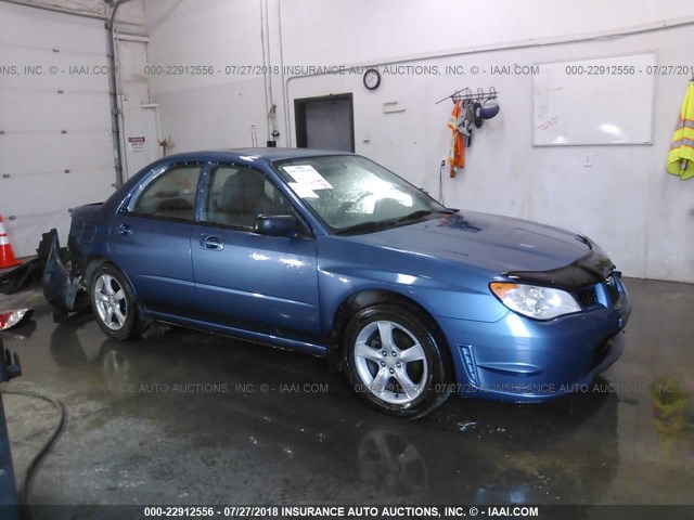 JF1GD61677H518259 - 2007 SUBARU IMPREZA 2.5I BLUE photo 1