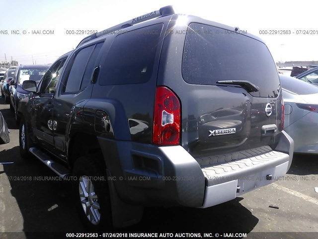 5N1AN0NW2EN815261 - 2014 NISSAN XTERRA X/S/PRO-4X GRAY photo 3