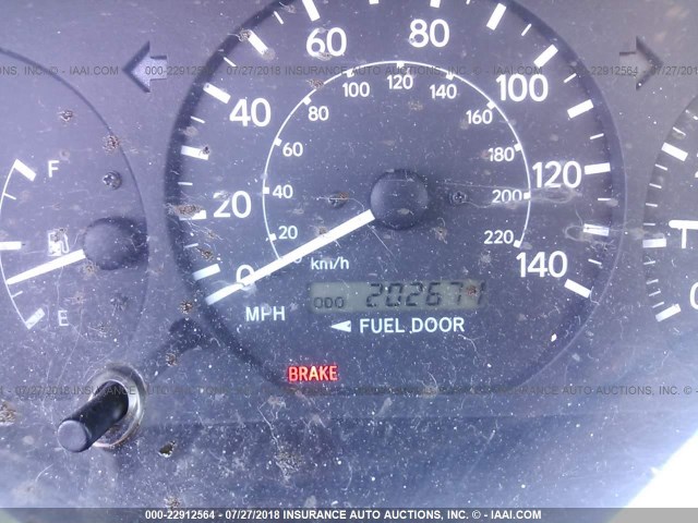 4T1BG22K41U770352 - 2001 TOYOTA CAMRY CE/LE/XLE ვერცხლისფერი ფოტო 7