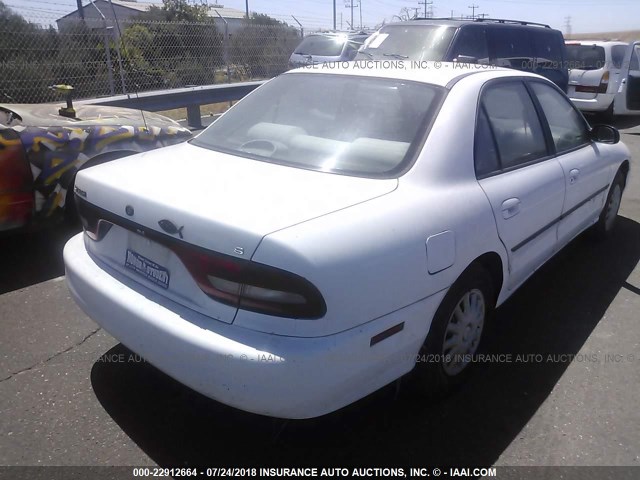 4A3AJ46G3TE392246 - 1996 MITSUBISHI GALANT S WHITE photo 4