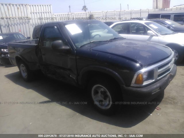 1GCCS1444VK246717 - 1997 CHEVROLET S TRUCK S10 შავი ფოტო 1