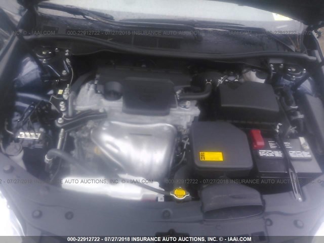 4T4BF1FK1FR462060 - 2015 TOYOTA CAMRY LE/XLE/SE/XSE 蓝色 照片 10
