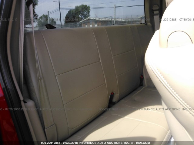 2FTRX08L41CA79524 - 2001 FORD F150 RED photo 8