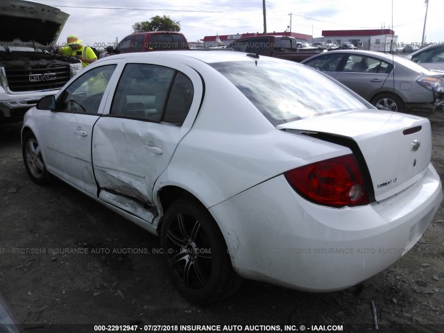 1G1AF5F51A7135539 - 2010 CHEVROLET COBALT 2LT WHITE photo 3