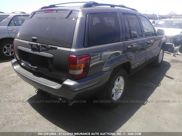 1J4GX48S84C277064 - 2004 JEEP GRAND CHEROKEE LAREDO/COLUMBIA/FREEDOM 灰色 照片 4