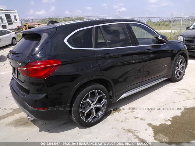 WBXHT3Z39H4A55078 - 2017 BMW X1 XDRIVE28I BLACK photo 4