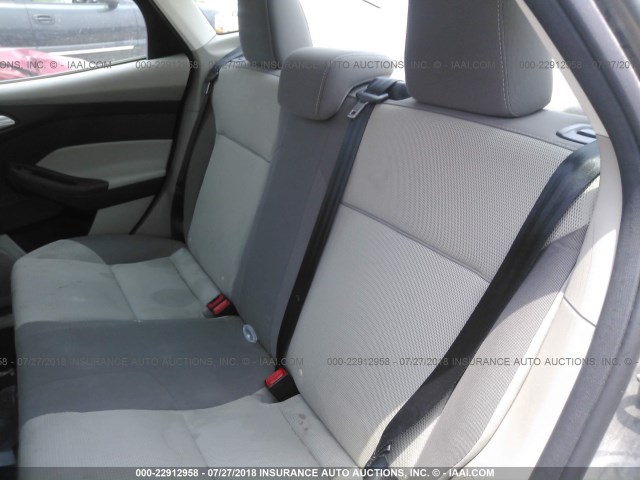 1FADP3F2XEL278441 - 2014 FORD FOCUS SE GRAY photo 8