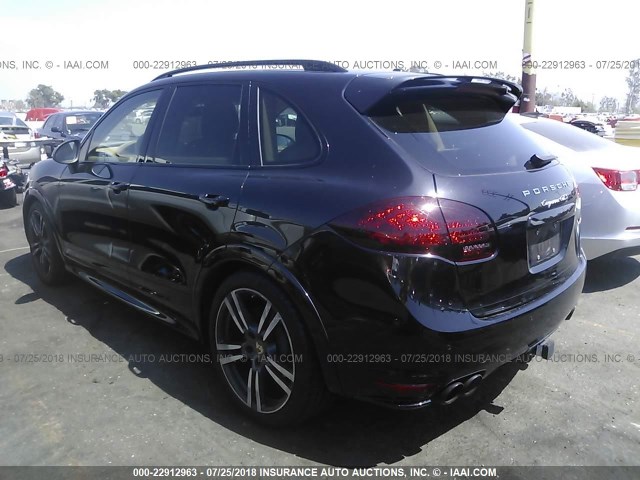 WP1AD2A24DLA75629 - 2013 PORSCHE CAYENNE GTS BLACK photo 3