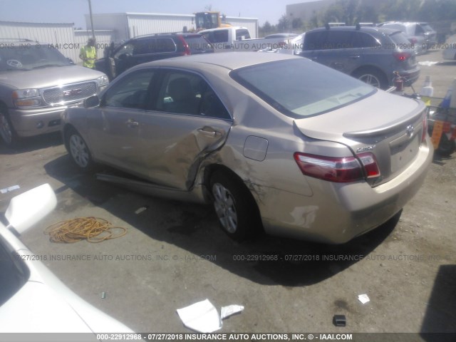 4T1BE46K28U244114 - 2008 TOYOTA CAMRY CE/LE/XLE/SE TAN photo 3