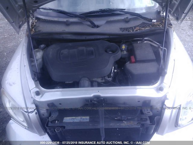 3GNDA13D66S672477 - 2006 CHEVROLET HHR LS ვერცხლისფერი ფოტო 10