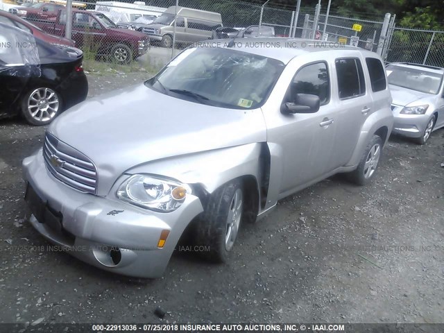 3GNDA13D66S672477 - 2006 CHEVROLET HHR LS ვერცხლისფერი ფოტო 2