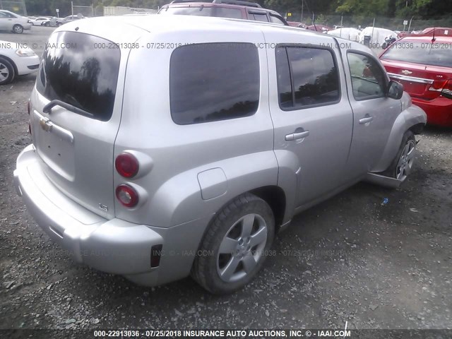 3GNDA13D66S672477 - 2006 CHEVROLET HHR LS ვერცხლისფერი ფოტო 4
