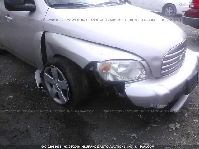 3GNDA13D66S672477 - 2006 CHEVROLET HHR LS ვერცხლისფერი ფოტო 6