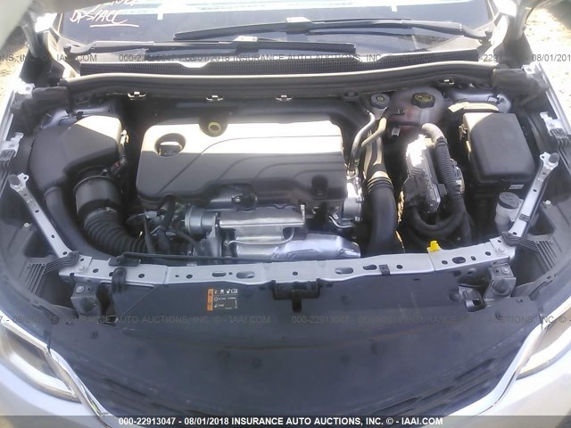 1G1BA5SM3G7274063 - 2016 CHEVROLET CRUZE L SILVER photo 10