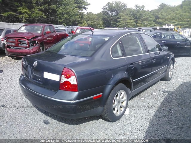 WVWPD63B24E128512 - 2004 VOLKSWAGEN PASSAT GLS GRAY photo 4