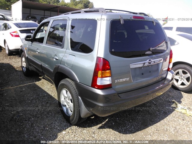 4F2CZ06153KM53848 - 2003 MAZDA TRIBUTE ES GREEN photo 3
