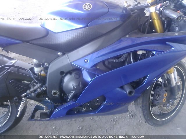 JYARJ16Y1DA006988 - 2013 YAMAHA YZFR6 C BLUE photo 8