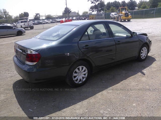 4T1BE32K65U394237 - 2005 TOYOTA CAMRY LE/XLE/SE Yaşıl foto 4