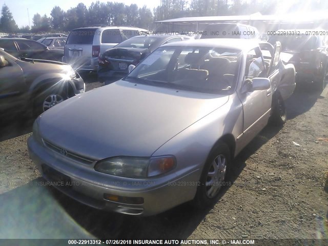 JT2BG12K0T0364313 - 1996 TOYOTA CAMRY DX/LE/XLE GOLD photo 2