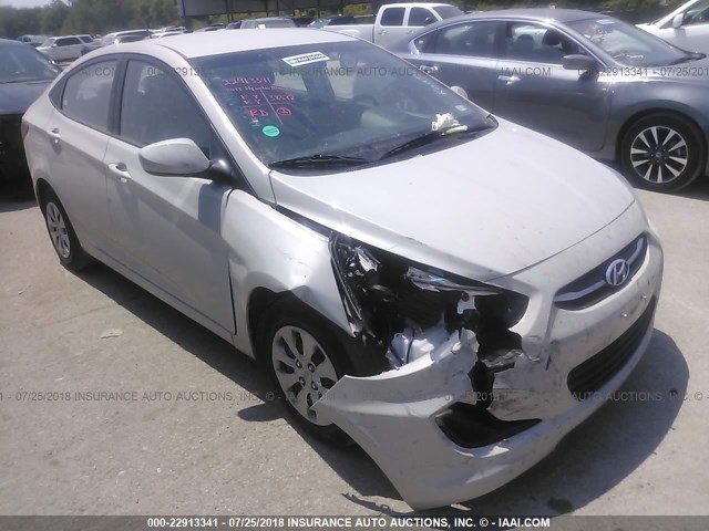 KMHCT4AE2HU210587 - 2017 HYUNDAI ACCENT SE TAN photo 1