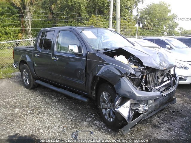 1N6AD0ER7FN704303 - 2015 NISSAN FRONTIER S/SV/SL/PRO-4X GRAY photo 1