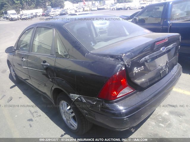 1FAFP34303W287732 - 2003 FORD FOCUS SE COMFORT/SE SPORT BLACK photo 3